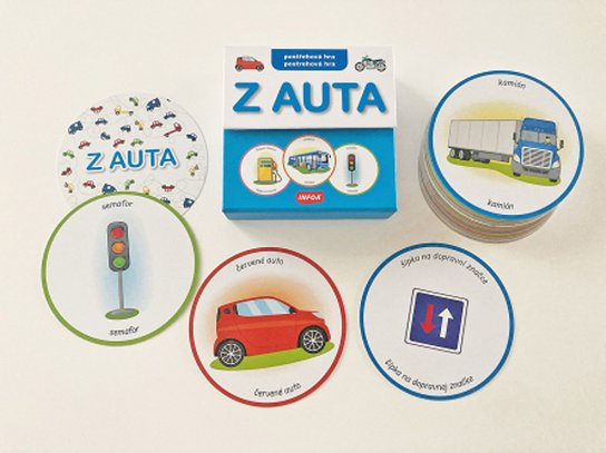 Z auta postřehová hra/postrehová hra