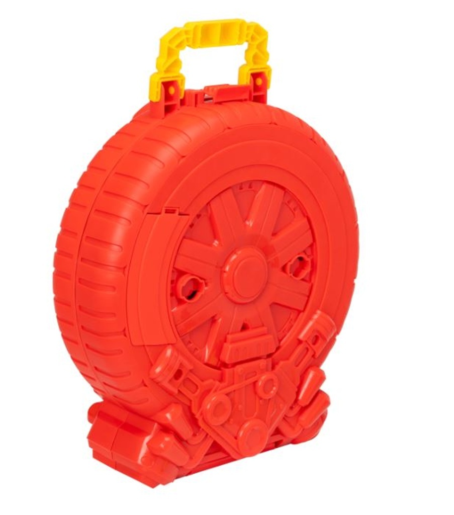 TEAMSTERZ EMERGENCY CITY PACKAWAY WHEEL PLAYSET WITH 1 CAR