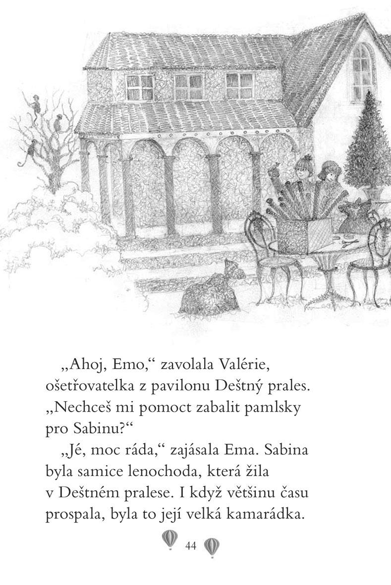 Ema a její kouzelná zoo - Odvážná lištička