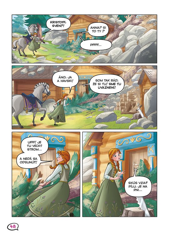 Ľadové kráľovstvo - Príbehy o koňoch: Môj prvý komiks