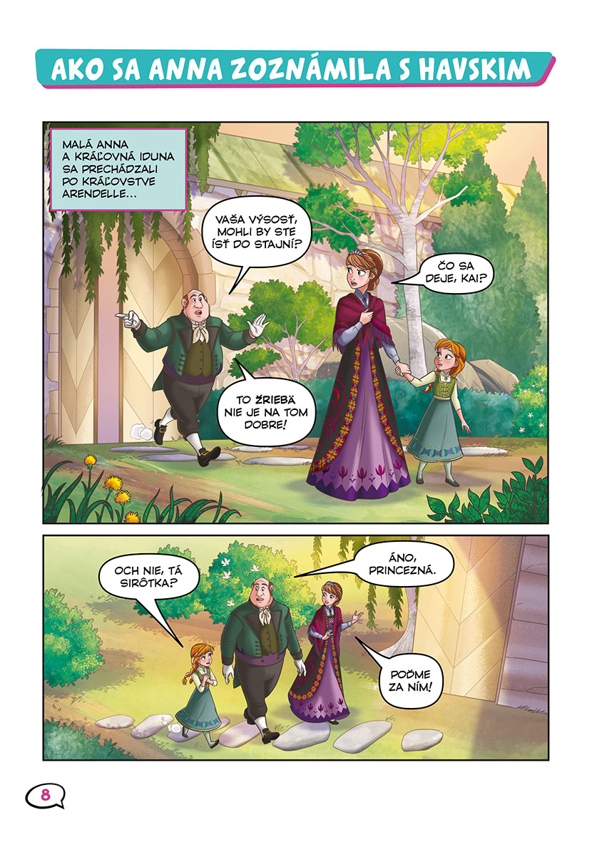 Ľadové kráľovstvo - Príbehy o koňoch: Môj prvý komiks
