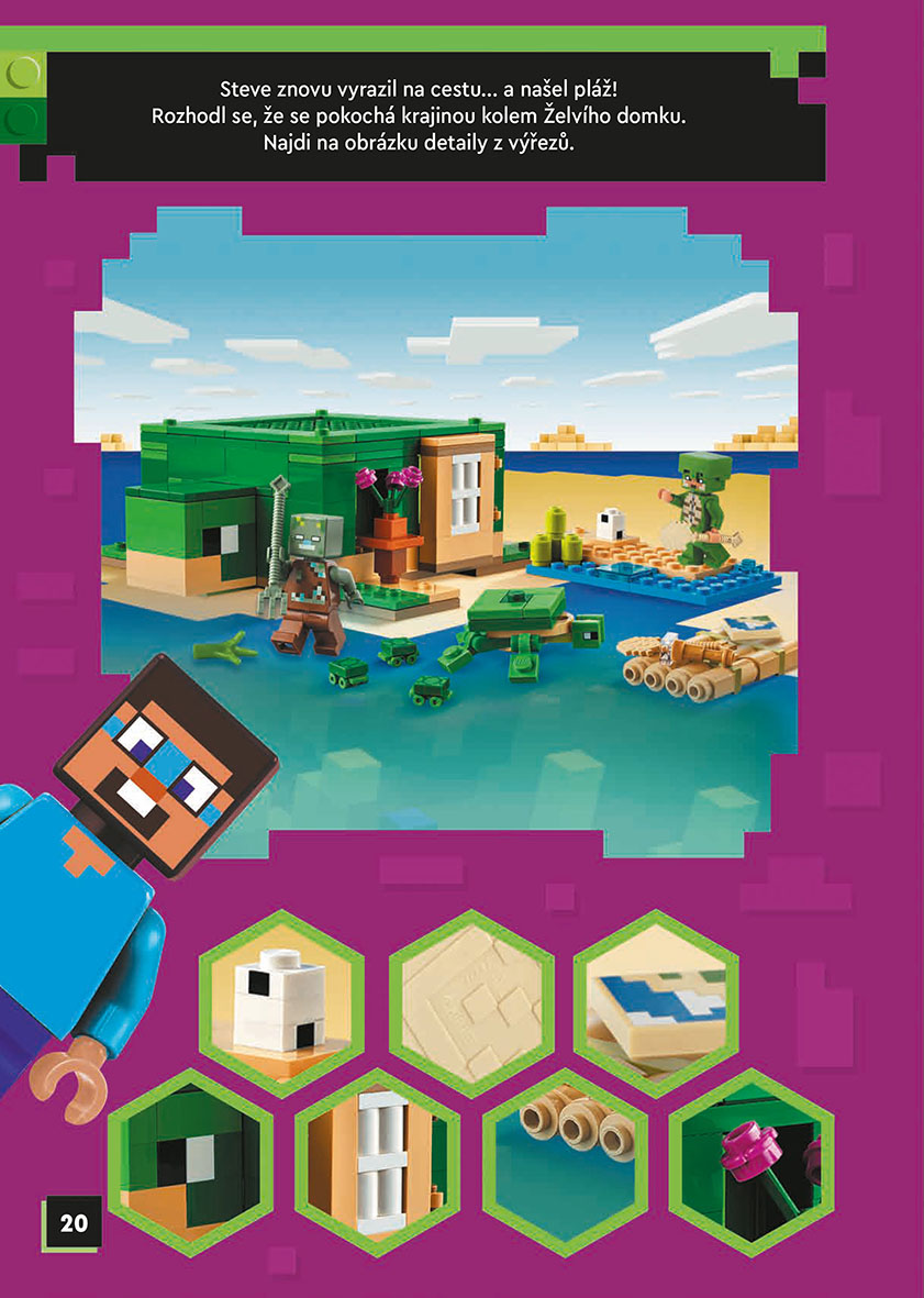 LEGO® Minecraft®. Výprava za netheritovým mečem
