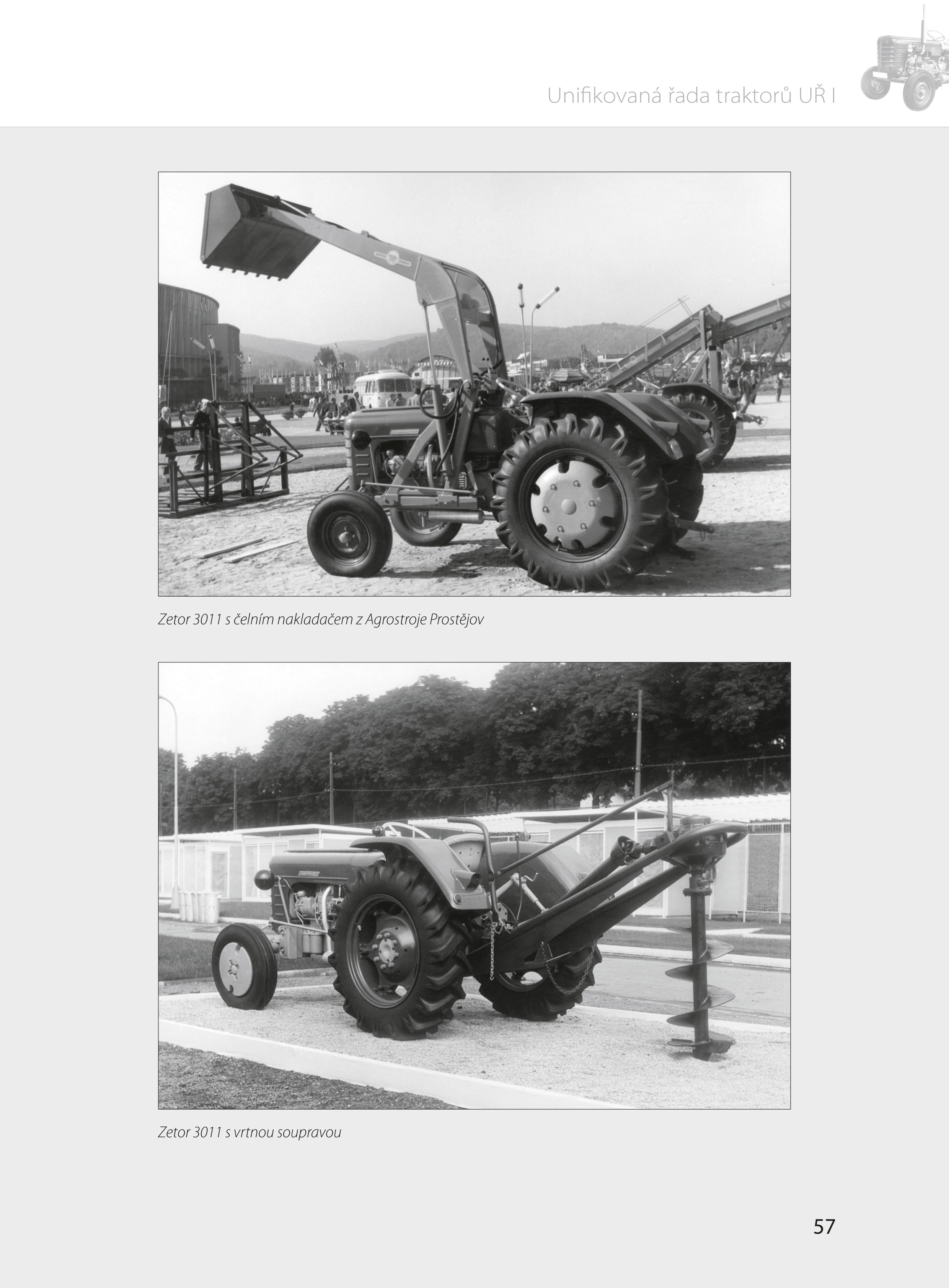 Historie traktorů Zetor