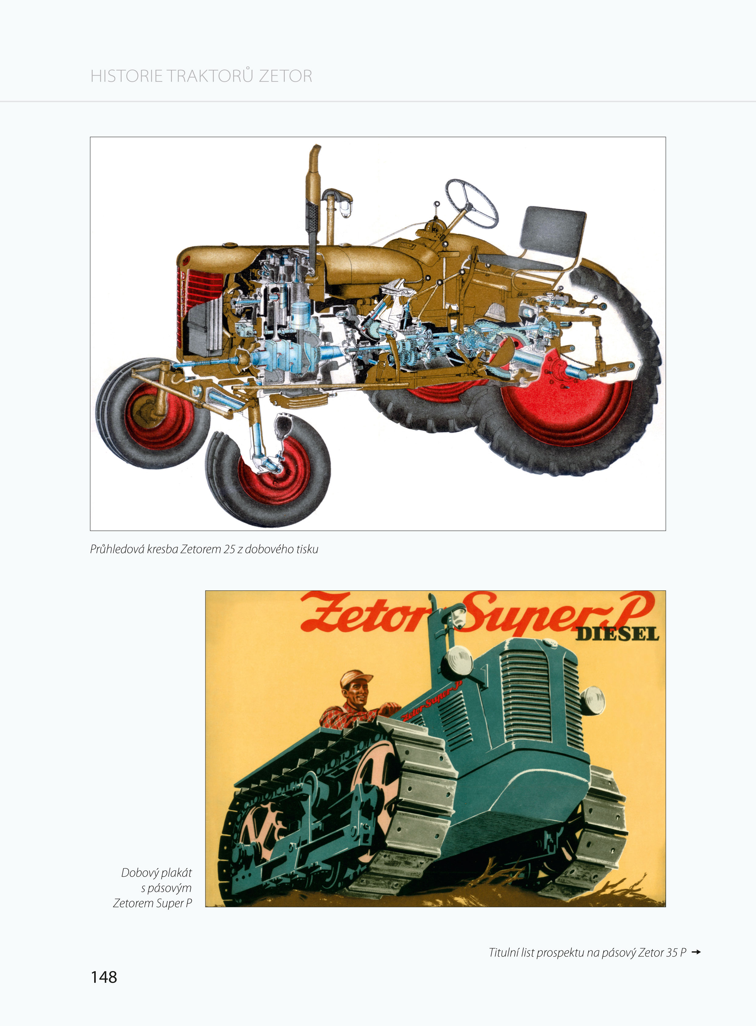 Historie traktorů Zetor