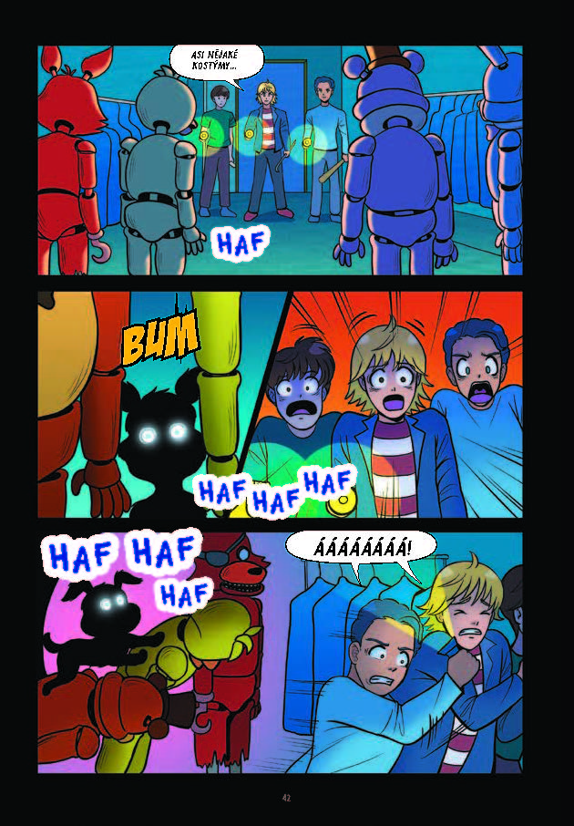 Five Nights at Freddy's: Aport a další příběhy (grafický román)