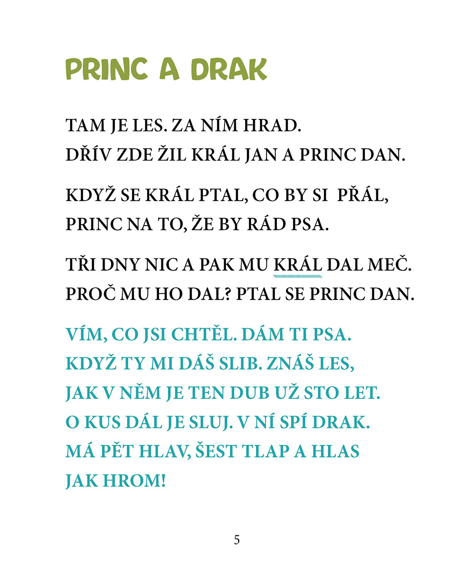 Princ a drak – Čteme genetickou metodou