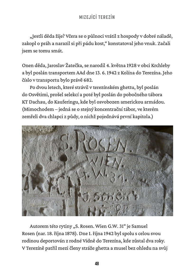 Mizející Terezín