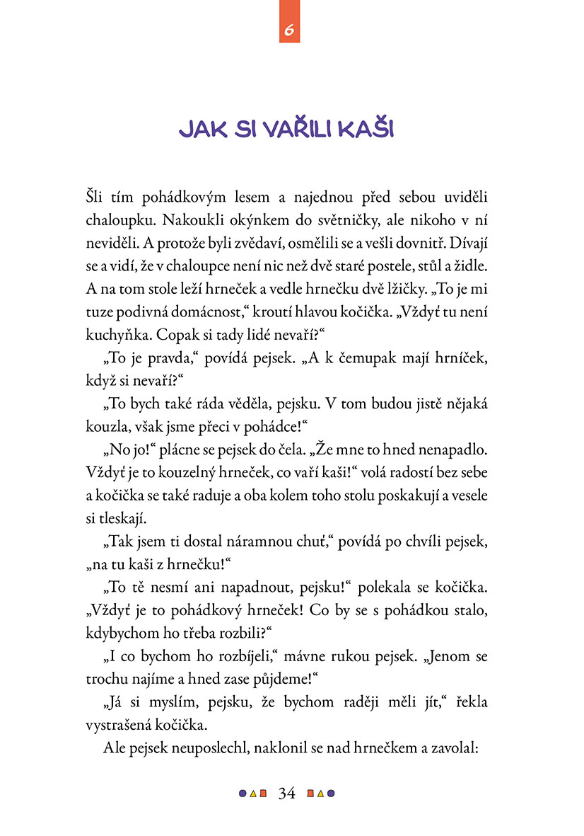 Pohádkový příběh pejska a kočičky