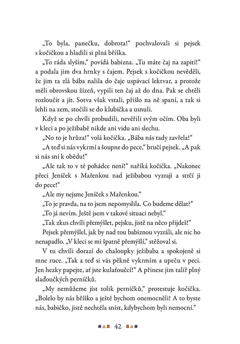 Pohádkový příběh pejska a kočičky