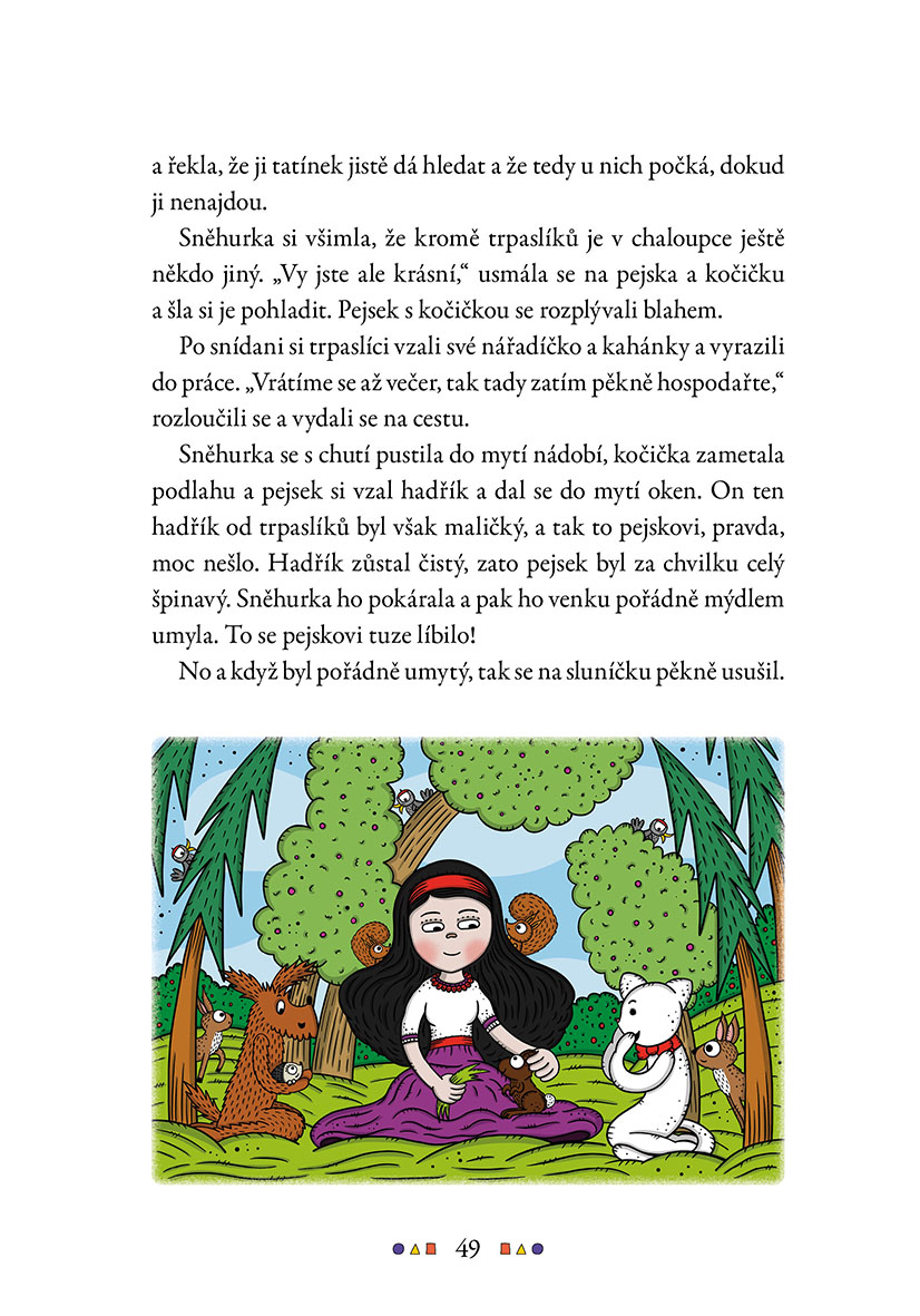 Pohádkový příběh pejska a kočičky