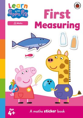 Learn with Peppa: First Measuring sticker activity book