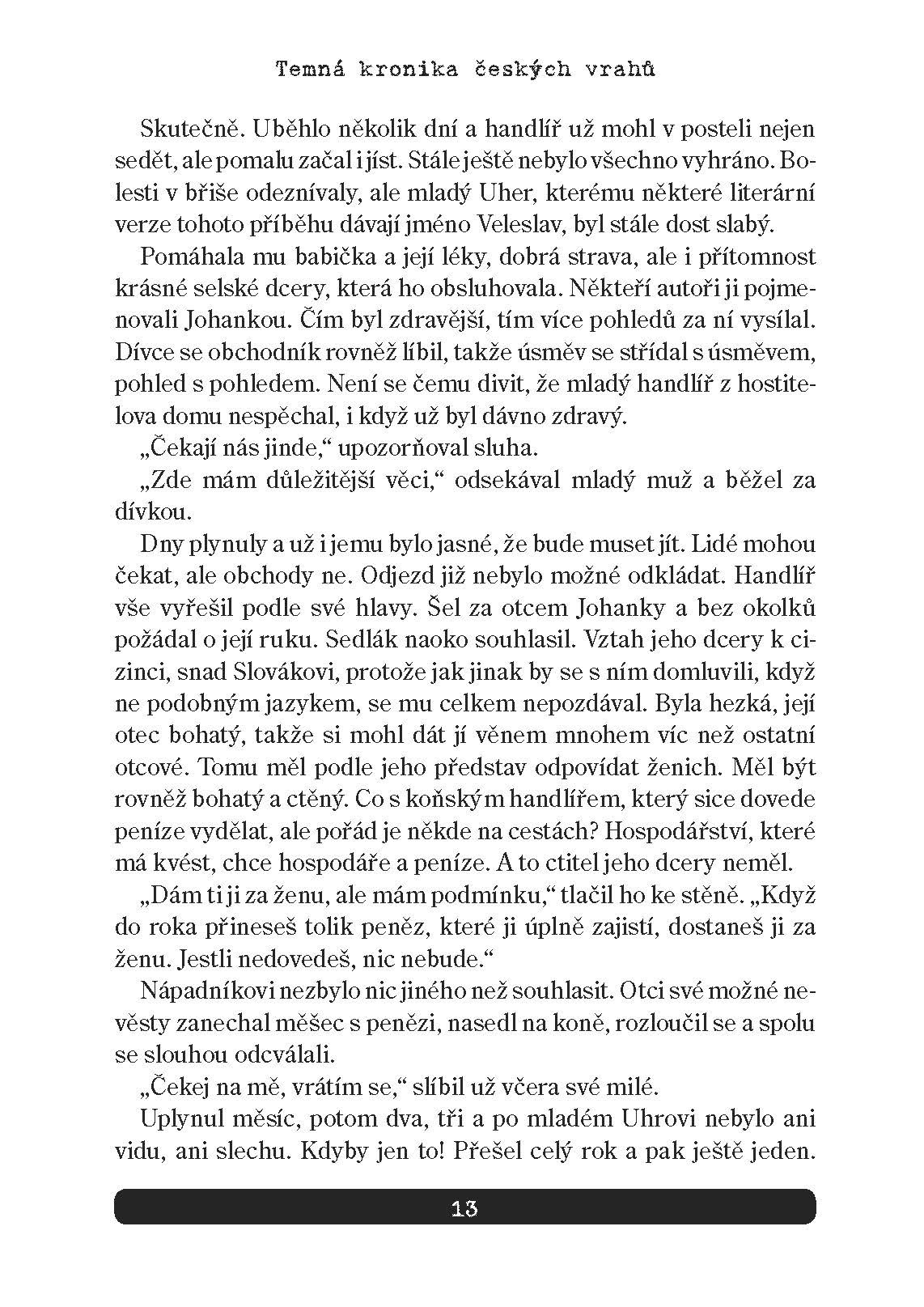 Temná kronika českých vrahů
