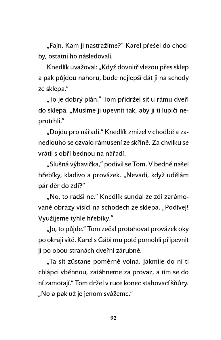 Poplach ve vilové čtvrti