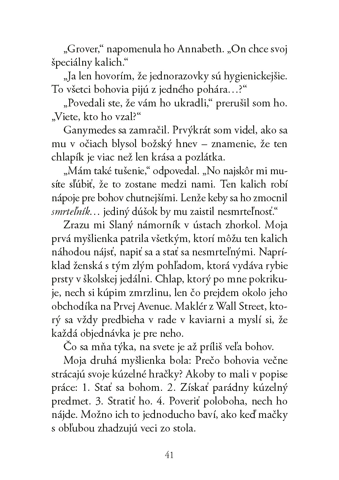 Percy Jackson 6 – Kalich bohov