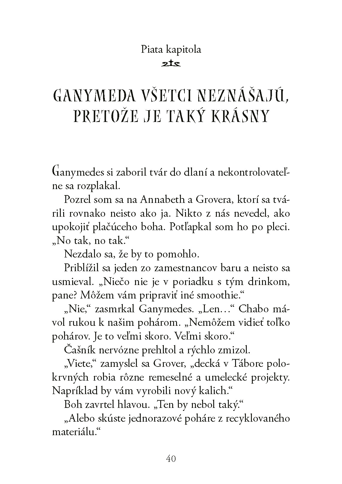 Percy Jackson 6 – Kalich bohov