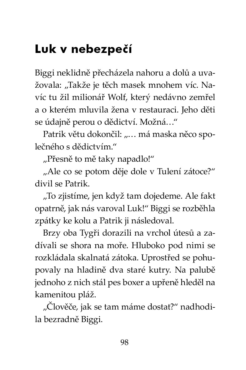Klub Tygrů – Kočičí maska