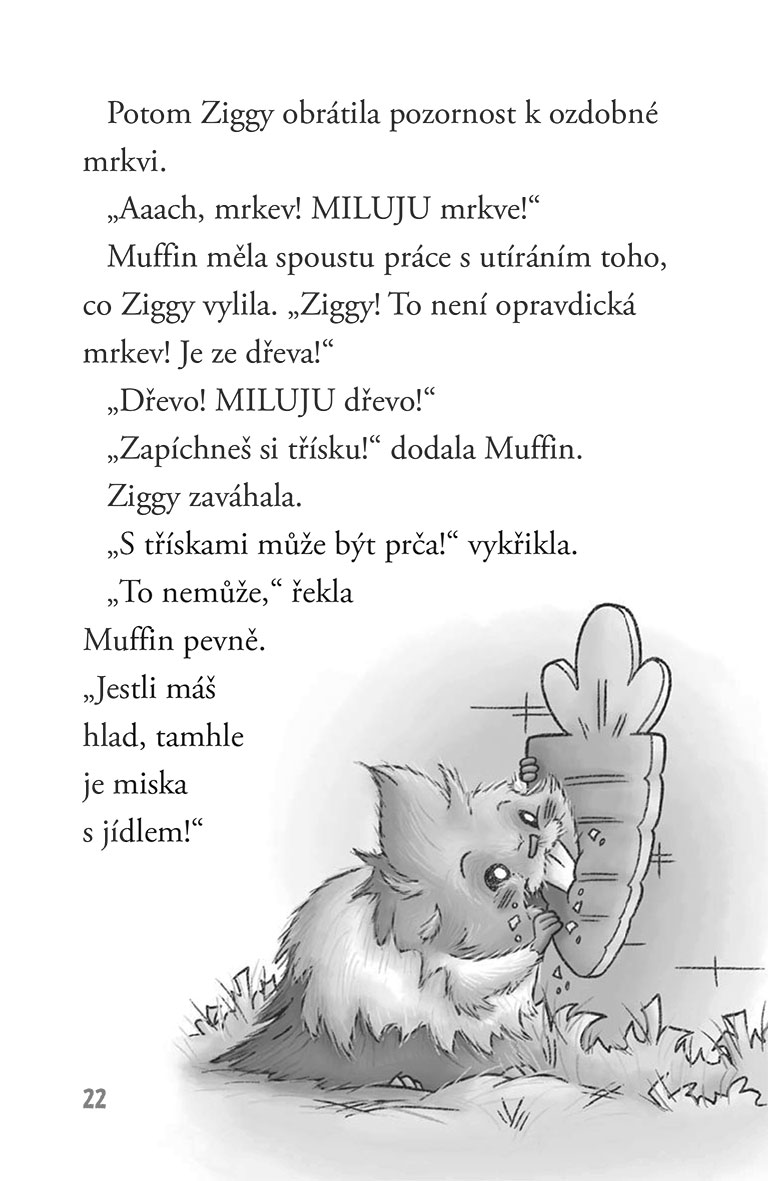 Třpytivá morčátka – Mrkvičkový sen