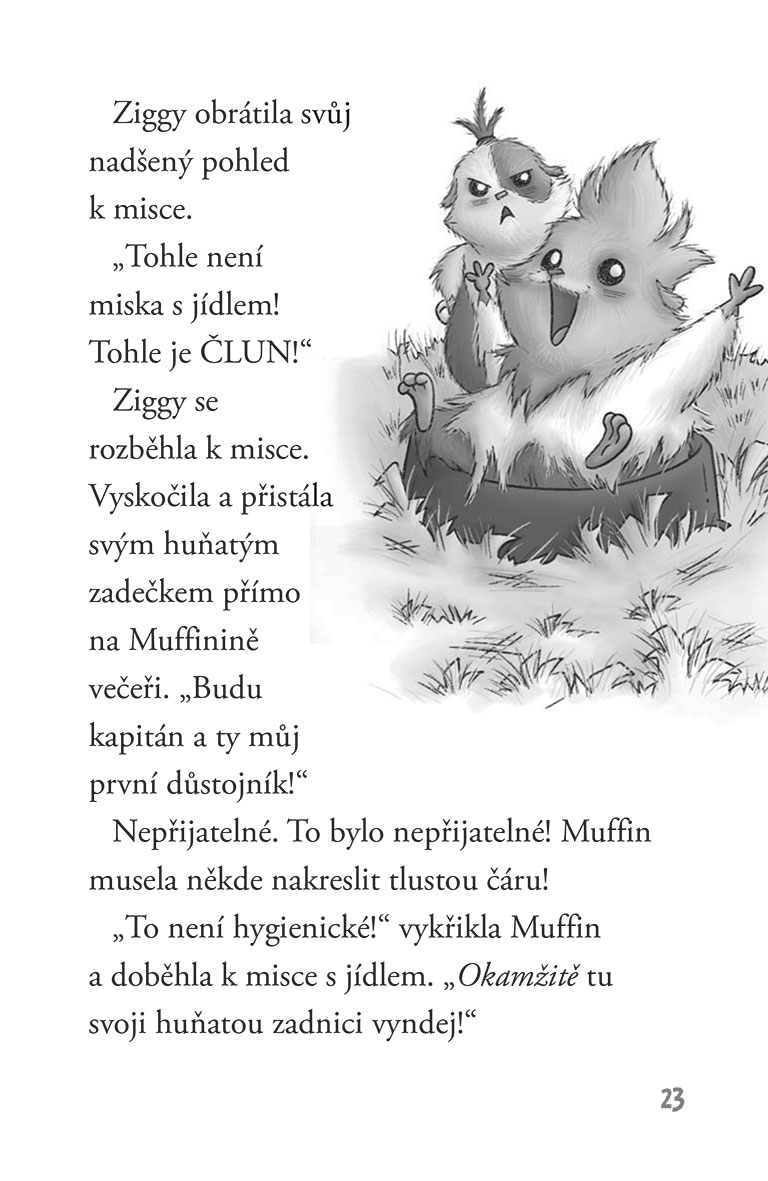 Třpytivá morčátka – Mrkvičkový sen