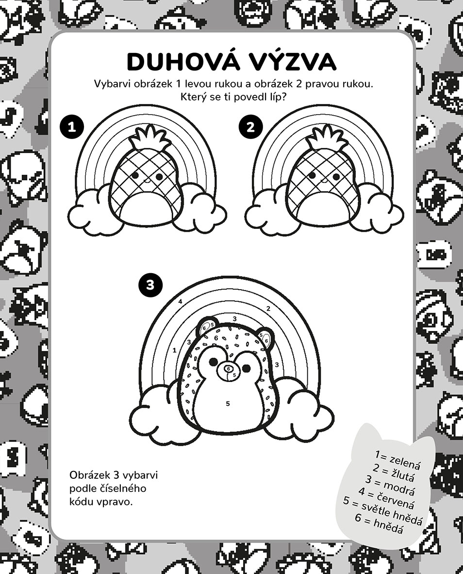 Squishmallows - Vyškrabávací překvapení