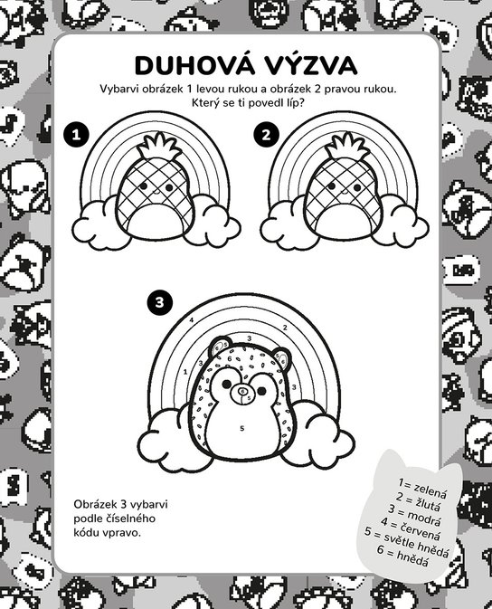 Squishmallows - Vyškrabávací překvapení