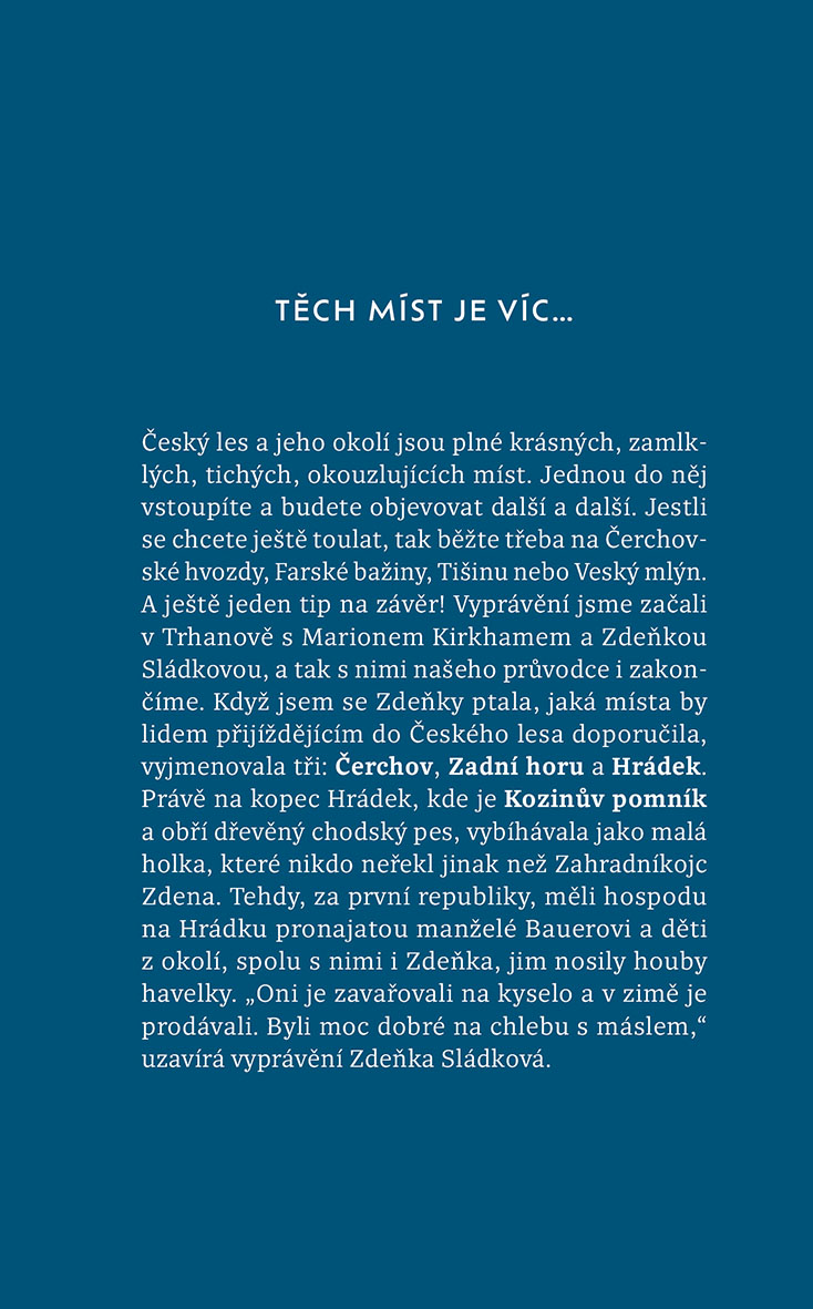 Za tichem - Český les