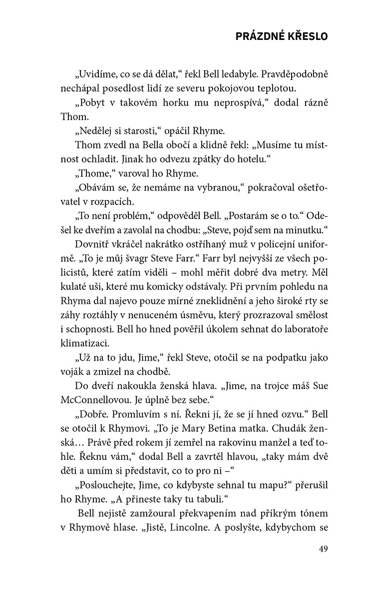 Prázdné křeslo