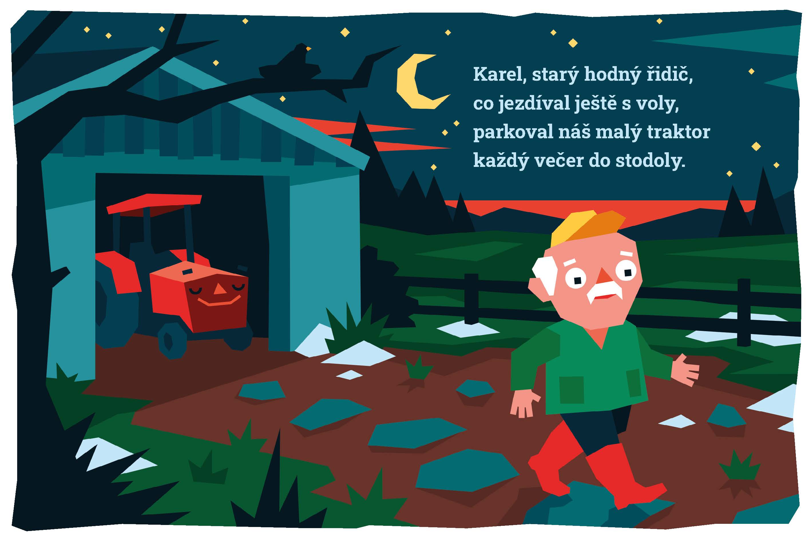 O malém traktůrku 