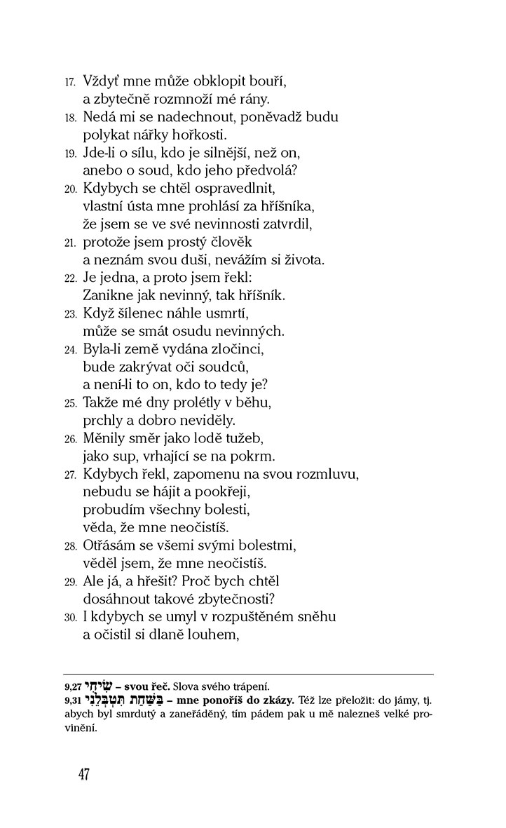 Kniha Job