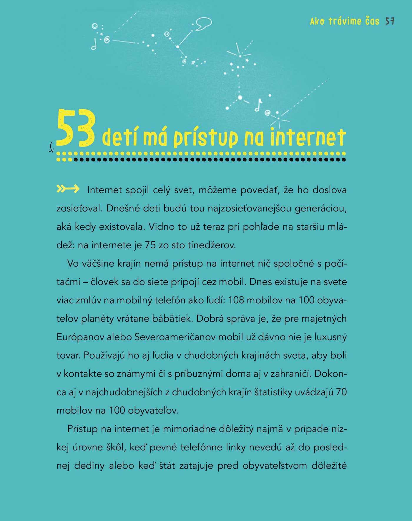 100 detí