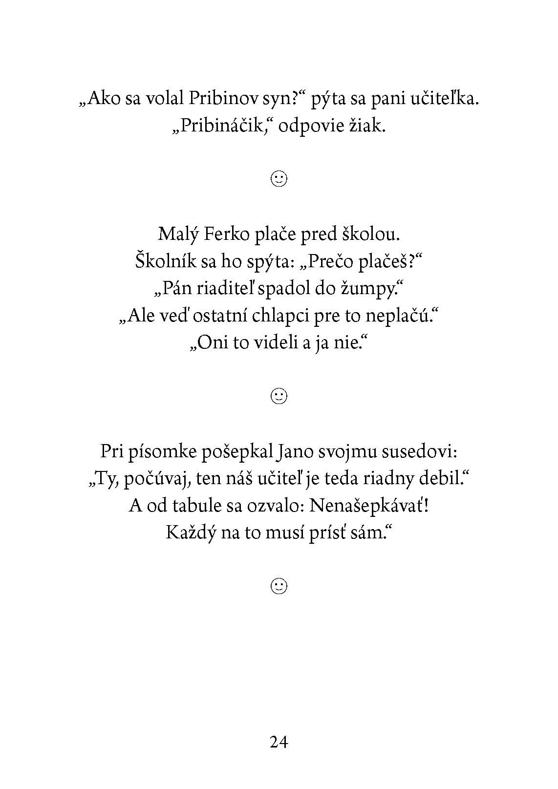 Vtipy pre deti 
