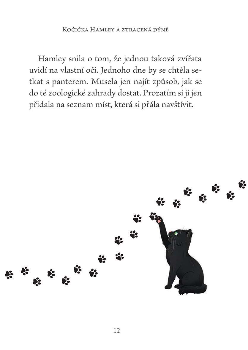 Kočička Hamley a ztracená dýně