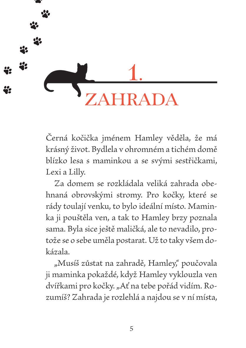 Kočička Hamley a ztracená dýně