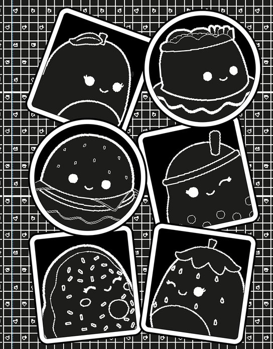 Squishmallows - Neonové maľovanky