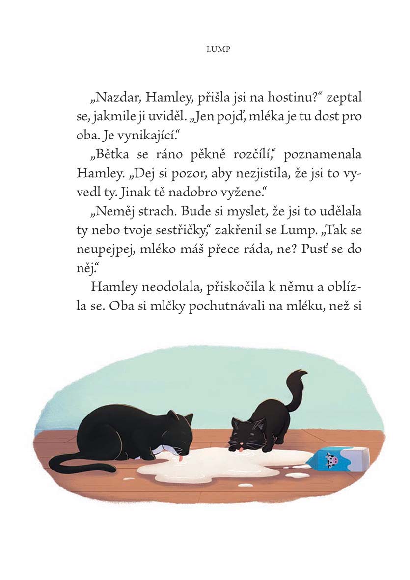 Kočička Hamley a ztracená dýně