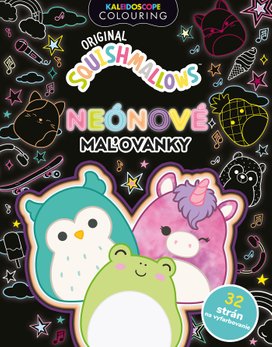 Squishmallows - Neonové maľovanky