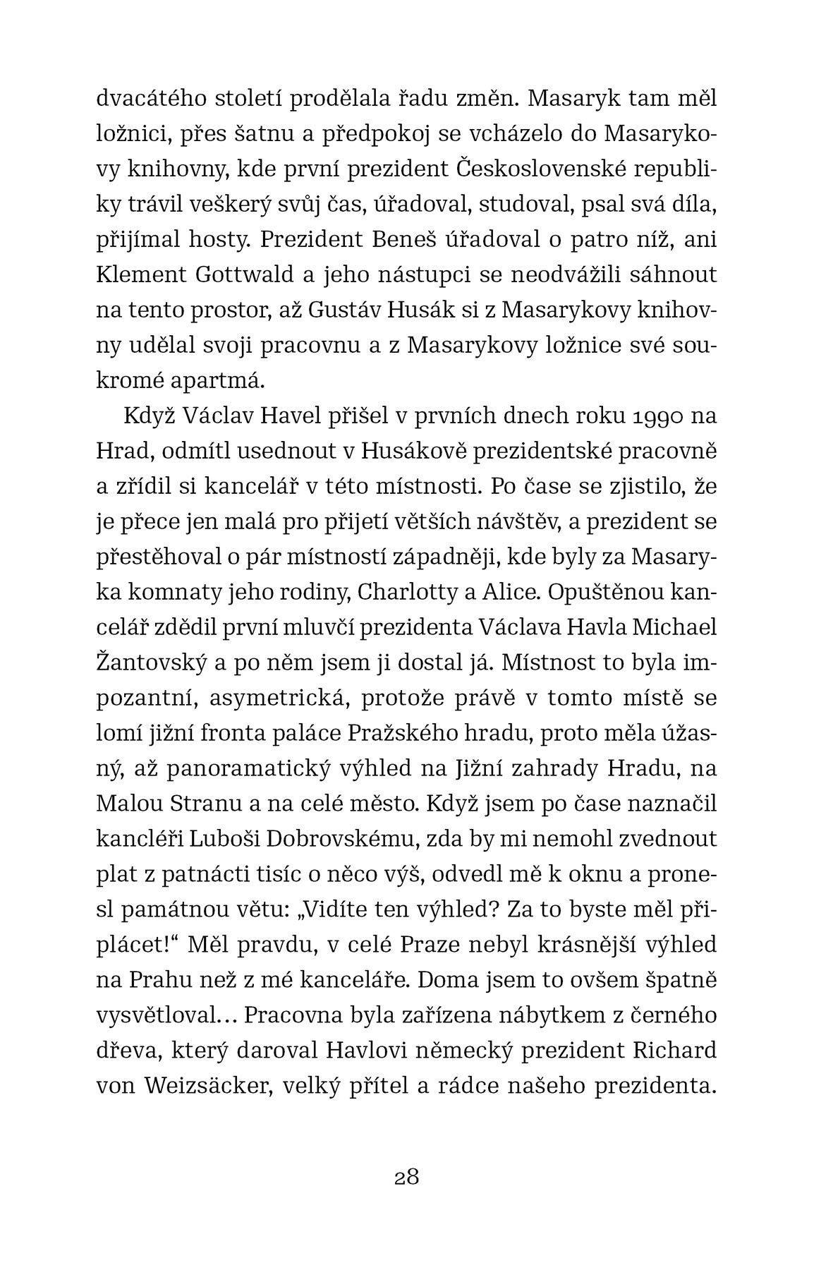 Deset let s Václavem Havlem