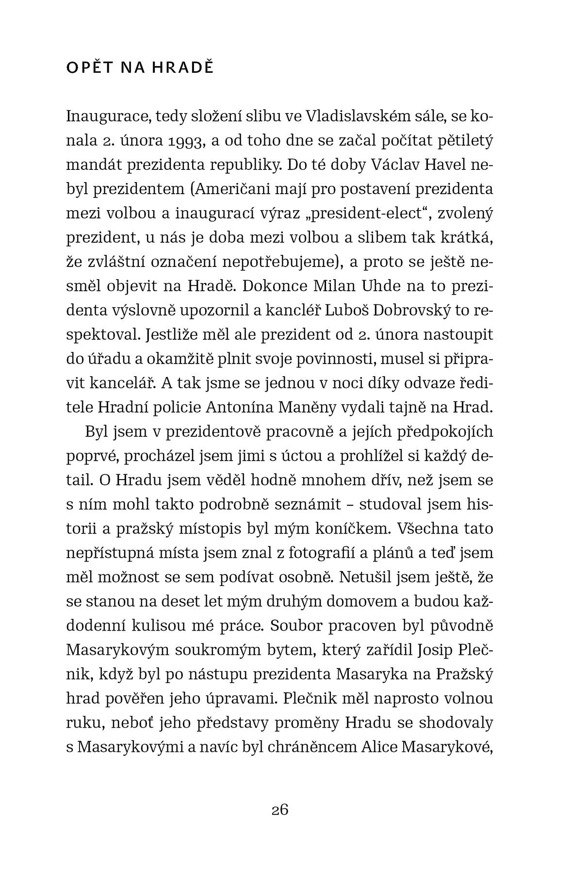 Deset let s Václavem Havlem