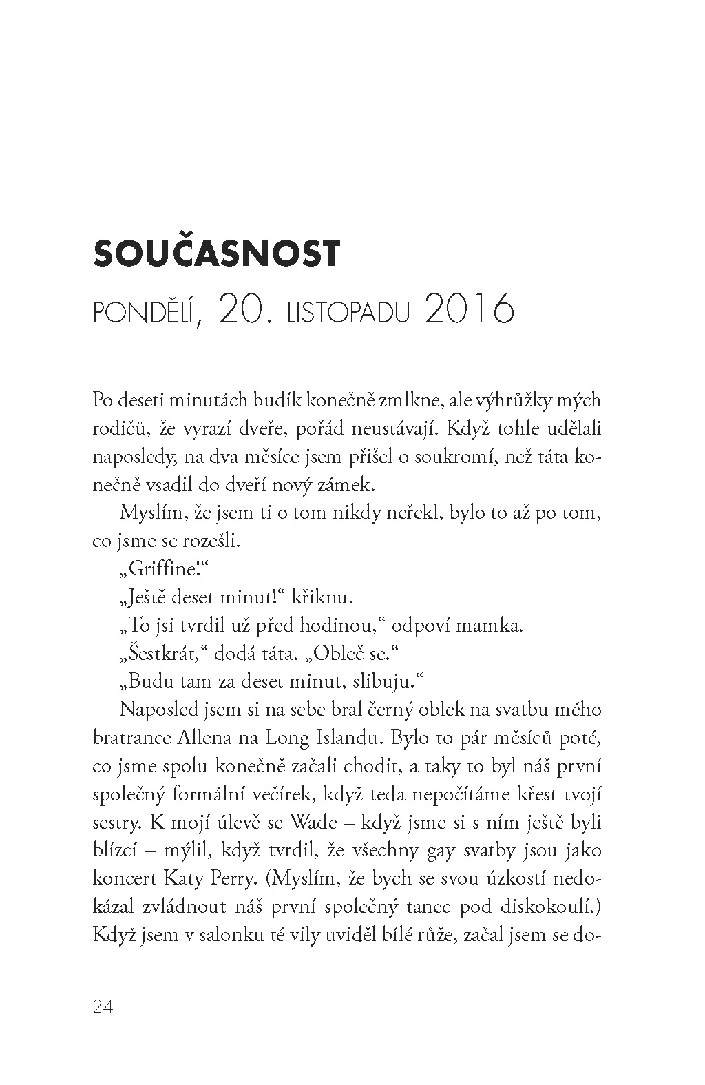 Zanechal jsi mi jen vzpomínky