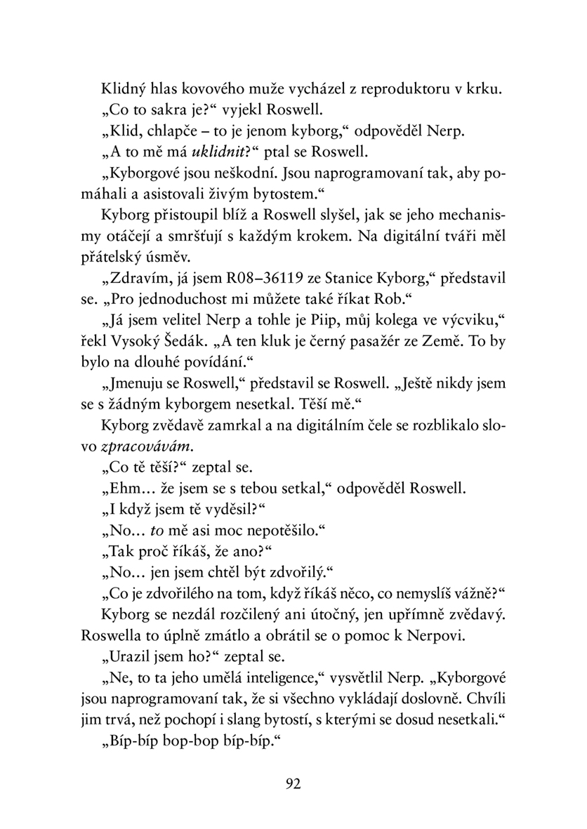 Roswell Johnson zachraňuje svět