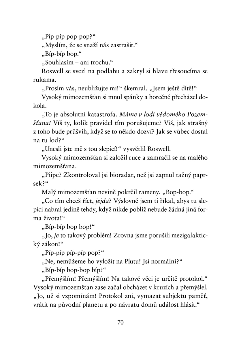 Roswell Johnson zachraňuje svět