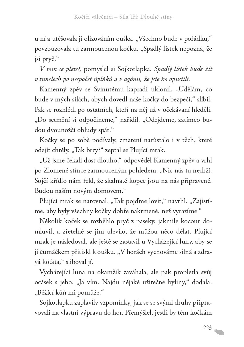 Kočičí válečníci: Síla tří (5) – Dlouhé stíny