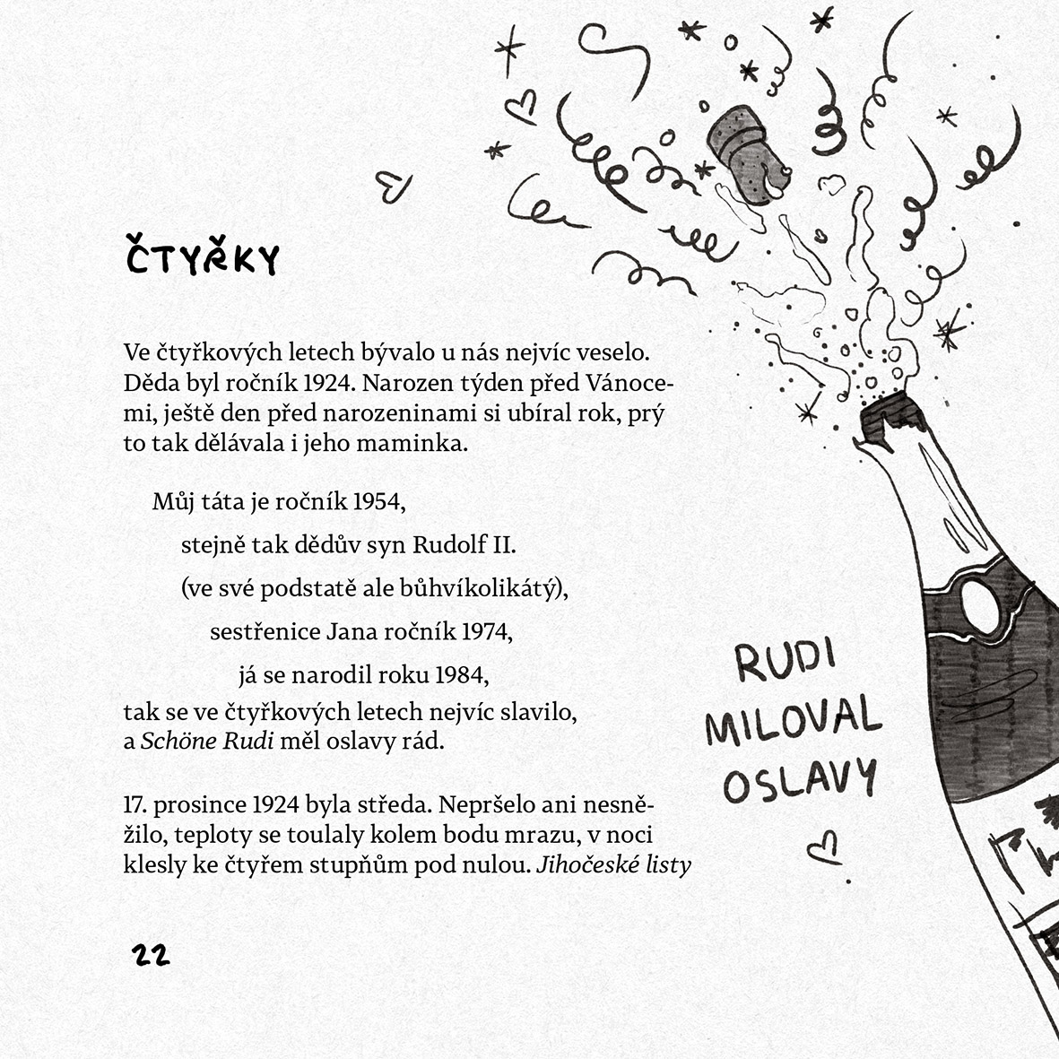 Partie krásného Rudiho