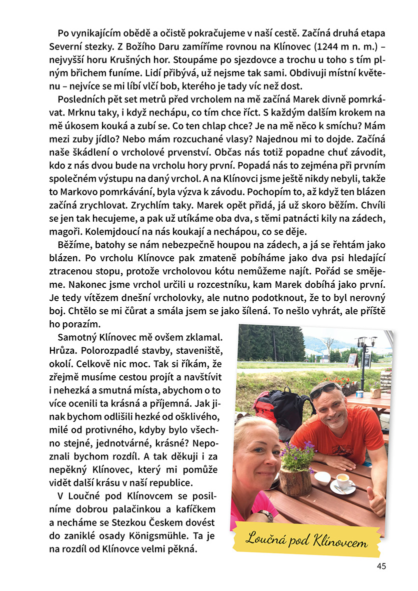 Bloncka na Stezce Českem
