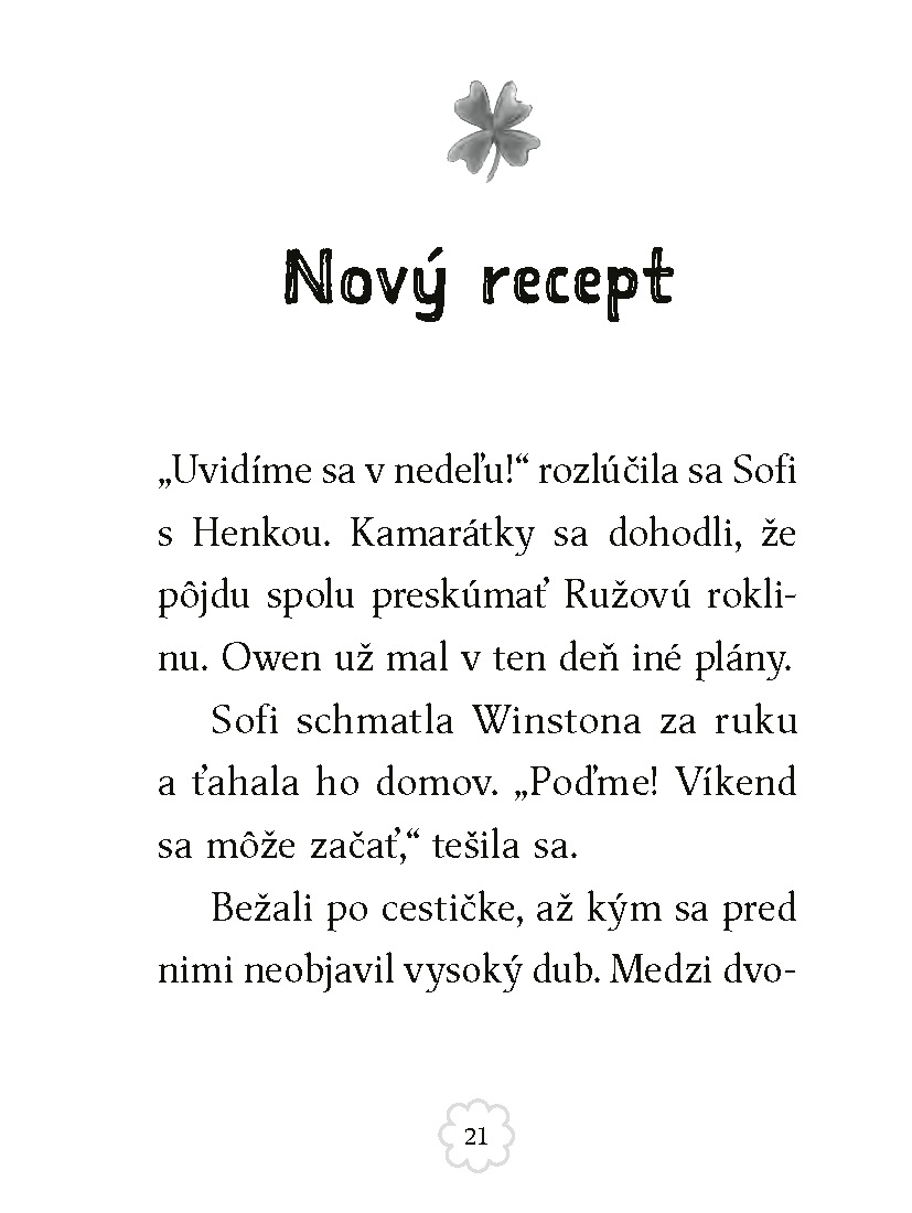 Myška Sofi 5: Kliatba štvorlístka