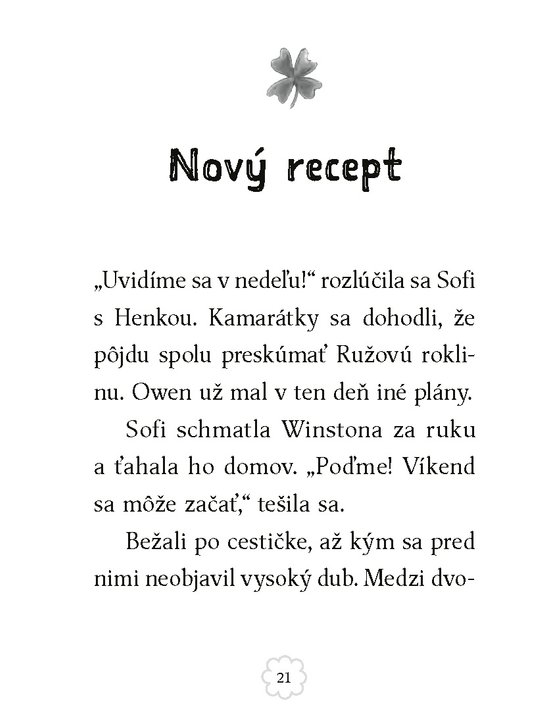 Myška Sofi 5: Kliatba štvorlístka