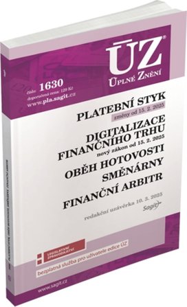 ÚZ 1630 Platební styk