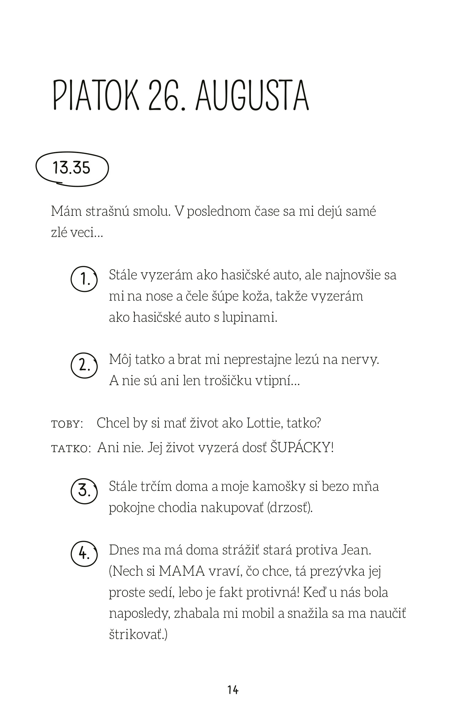 Úplne otrasný školský výlet Lottie Brooksovej