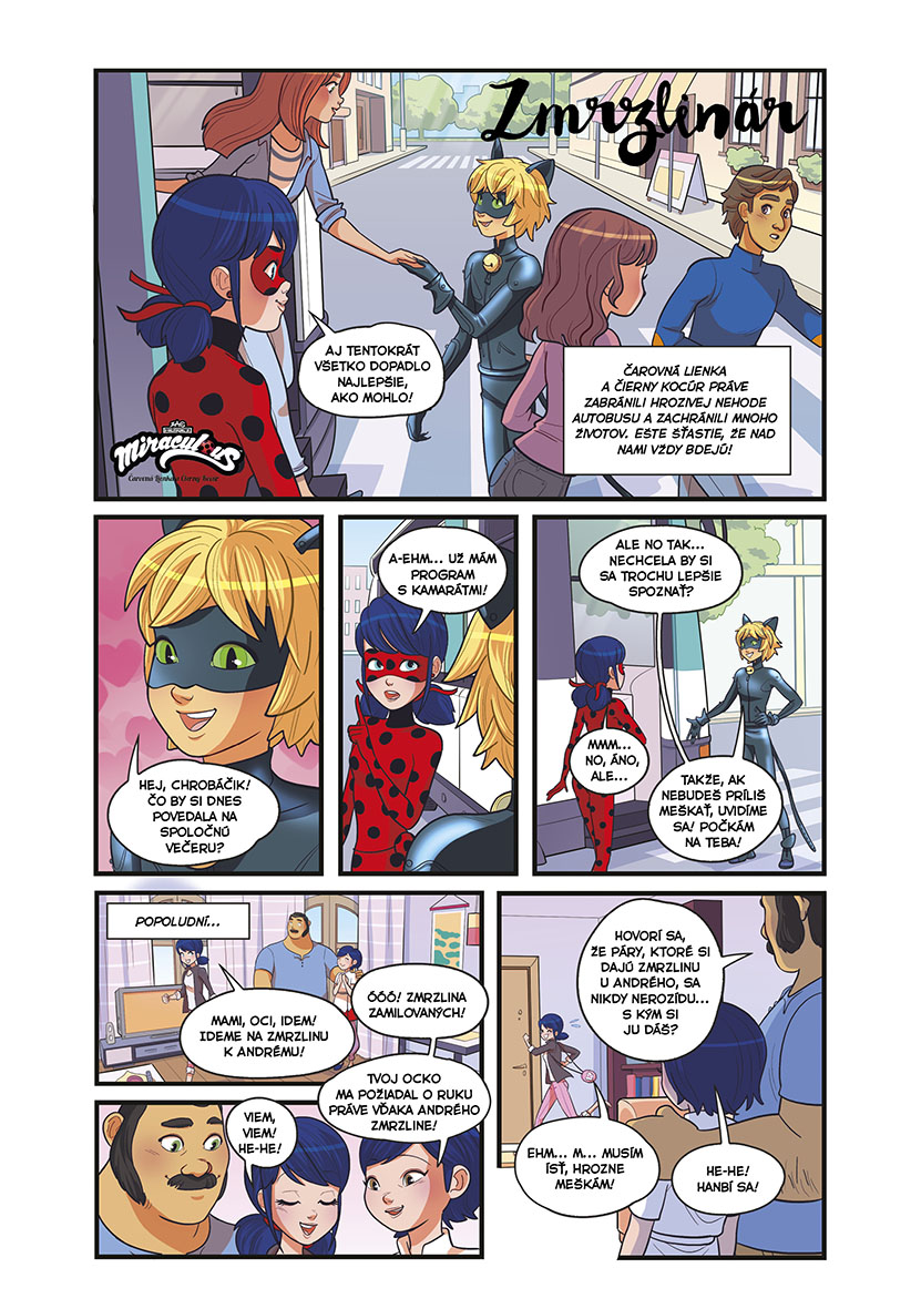 Čarovná Lienka a Čierny Kocúr - Komiksové príbehy 5