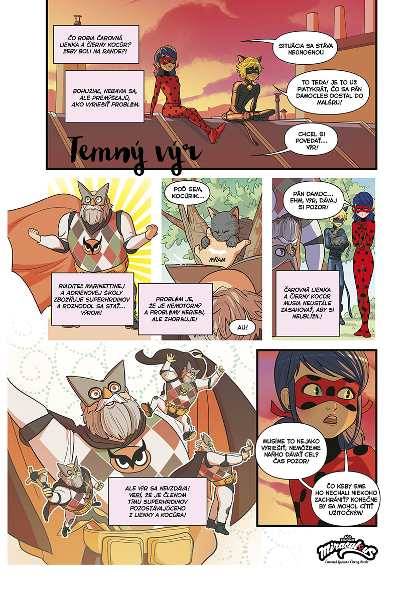 Čarovná Lienka a Čierny Kocúr - Komiksové príbehy 5