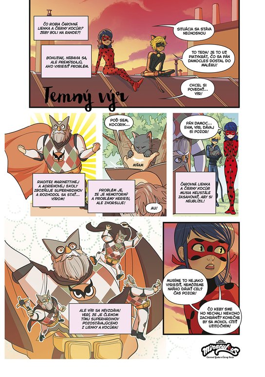 Čarovná Lienka a Čierny Kocúr - Komiksové príbehy 5